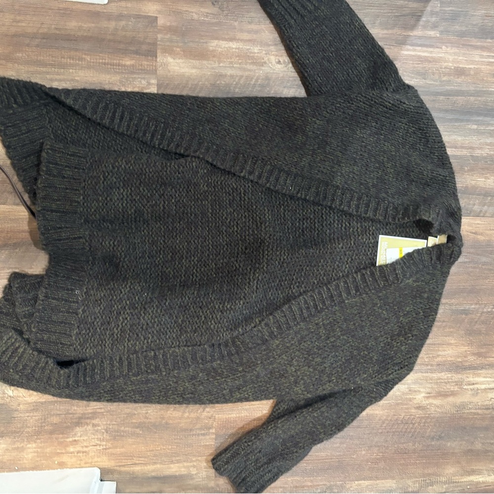 Michael Kors Dark Gray Cardigan Sweater